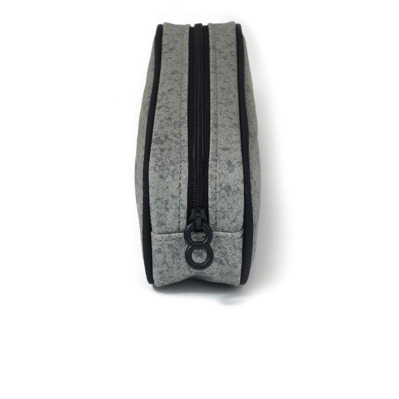 LOONLOON Pencil Case, Pen Case, Large Capacity, Simple, Round Zipper,