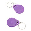 100PCS Door Lock Key Fobs 125KHz Read Only Smart Contactless