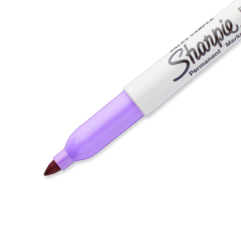 SHARPIE Fine Point Permanent Markers, Ultra Violet, 1 Count