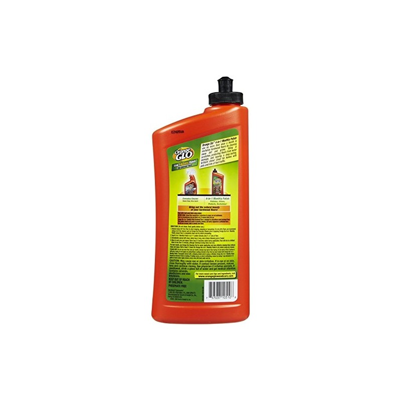 Orange Glo 4-in-1 Hardwood Floor Polish - Orange - 24