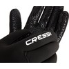 Cressi Cruz Gloves 3mm - Neoprene Diving Gloves Black 3mm