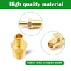 Tnuocke 5pcs 1/4 NPT Male x 1/8 NPT Male Solid