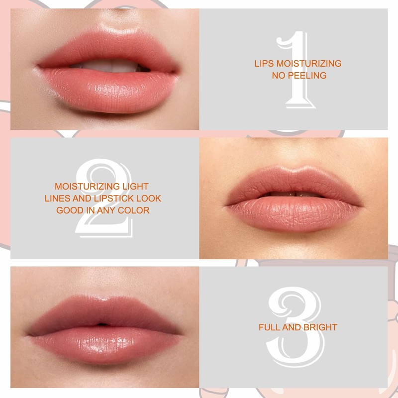 Lip Mask, Lip Mask Pads, Anti-Ageing Moisturising Lip Pads, Suitable