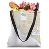Nautical Chart - Channel Islands, CA Tote Bag