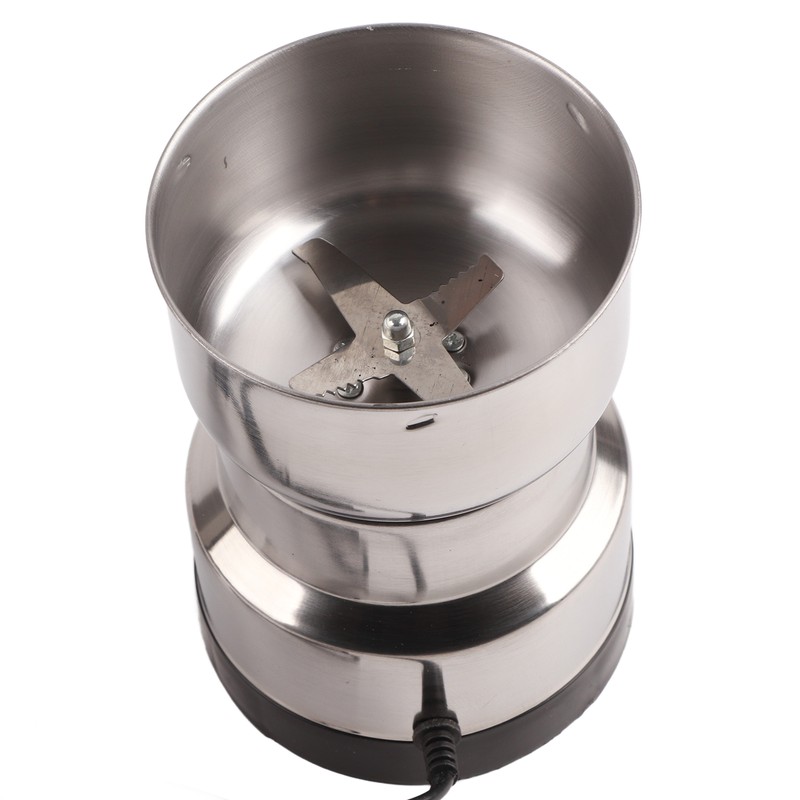 Electric Coffee Grinder for Beans Spice Stainless Steel 4 Blade