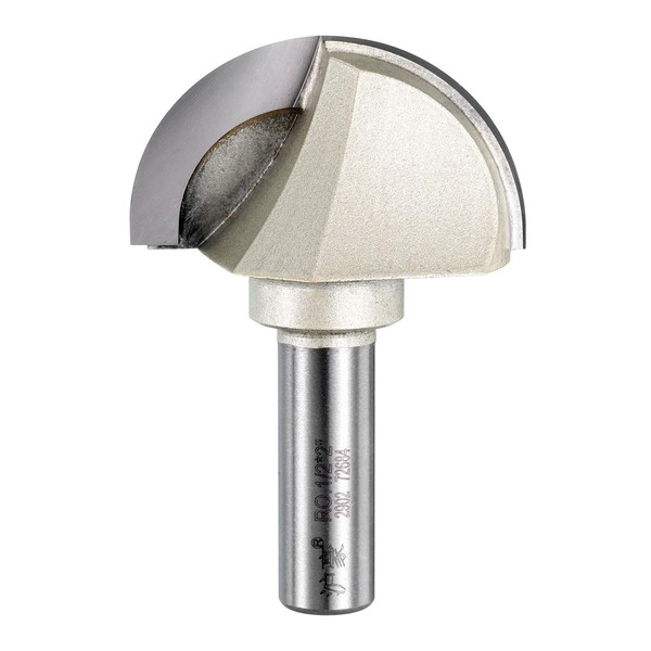 HARFINGTON 1pcs Router Bit Core Box 1/2 Shank 2 Inch