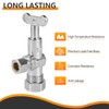 10-PCs HeSun Loose Key Angle Stop Valve, 1/2" Nominal (5/8"OD)