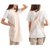 Cotton Cross Back Aprons Solid Color Cooking Kitchen Garden Smock