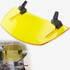 Motorcycle Windshield Extension Small Windshield Extender Adjustable Clip on Windscreen