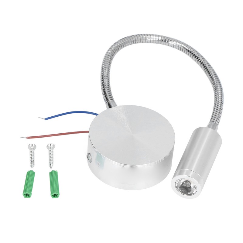 LED Spotlight 3W 4000K Work Reading Wall Light Aluminum with