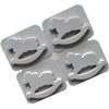 Moldes flexibles de silicona caballo balancín – Set de 4