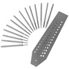 Jewellers Tools 14 Tap & Die Set : No 0.7-2mm