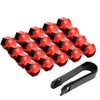 ETOPARS 20 Pieces 21mm Car Wheel Nut Cap Hex Tire
