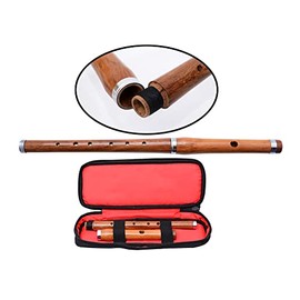 Wooden Flute Traditional Natural Rosewood Quena Flute With Case Musical Instrument - Ideal Gift Flutes