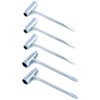 QWORK Chainsaw Scrench Replacemnt Tool, 5-Pack 13 x 19mm Combination
