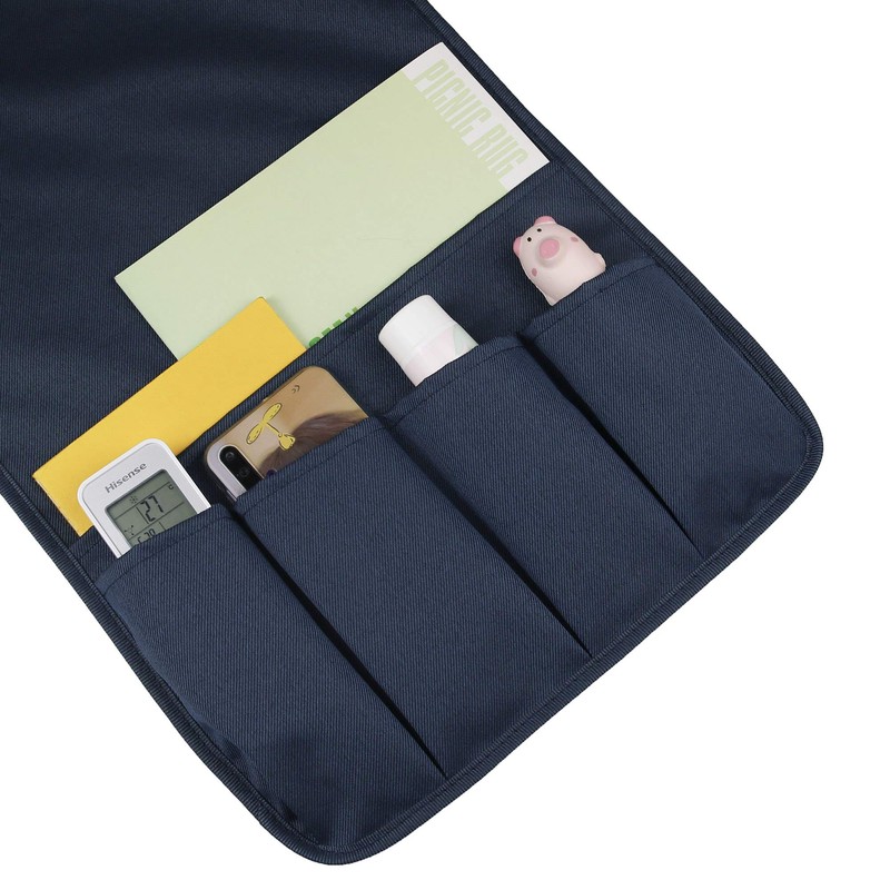MDSTOP 5 Pockets Remote Control Holder, Magazine Rack, Space Saver