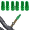 Set of 6 Premium Anodized Alloy Presta Valve Stem Caps
