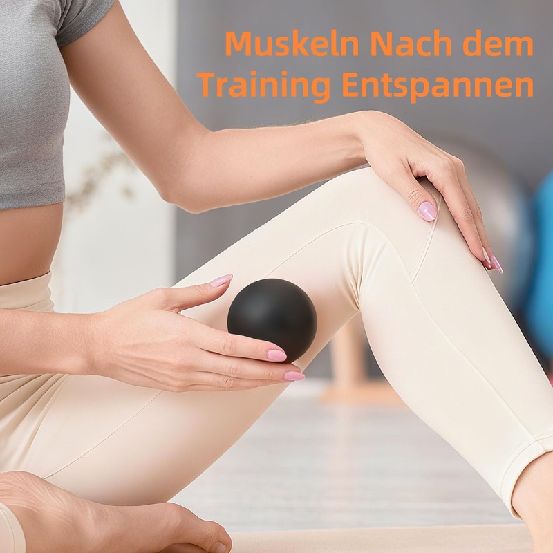 Massage Lacrosse Balls for Myofascial Relaxation Trigger Point Therapy