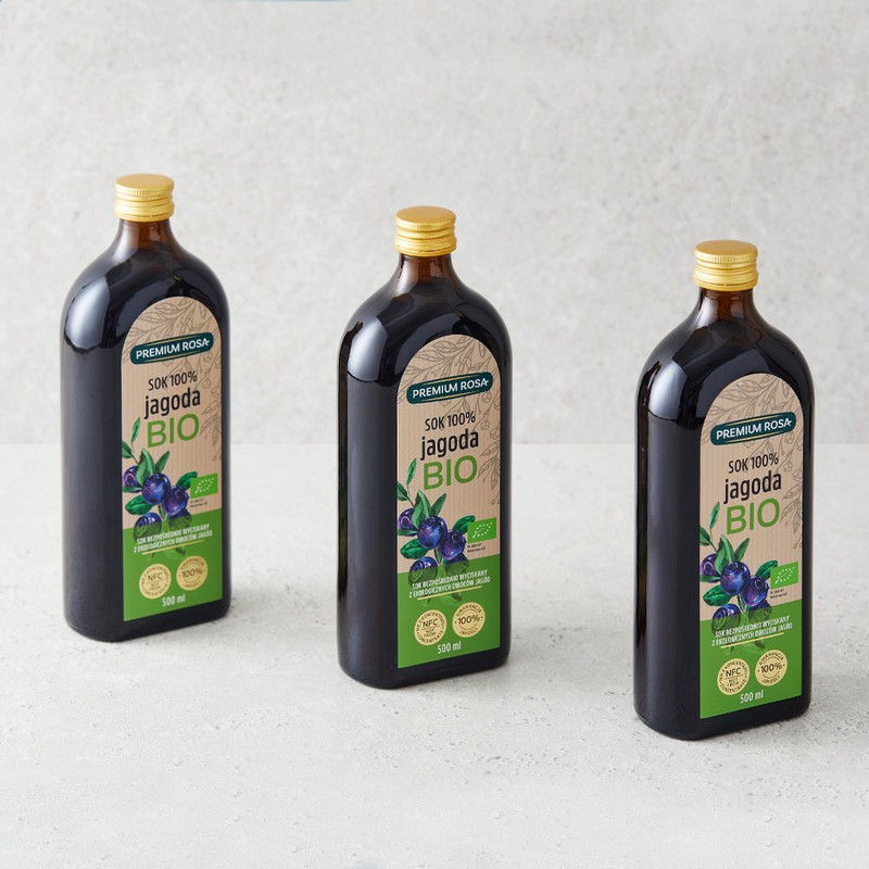 Daily One [Premium Rosa] Organic Bilberry Concentrate 500ml x 1