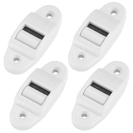 YOGAZEN Set of 4 belt guide, roller shutter belt guide, surface-mounted, roller shutter belt winder, 40 mm hole spacing, roller blind belt guide, suitable for roller shutter belt 14 mm