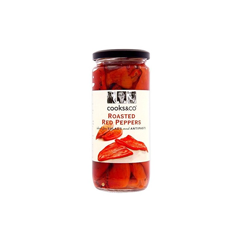 Cooks & Co Roasted Red Peppers 460g