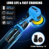 Cordless Sander, 3" Mini Buffer Polisher for Car Detailing, 2Pcs
