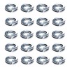 Merriway BH04869 (40 Pcs) Split Lock Spring Washer Steel M10