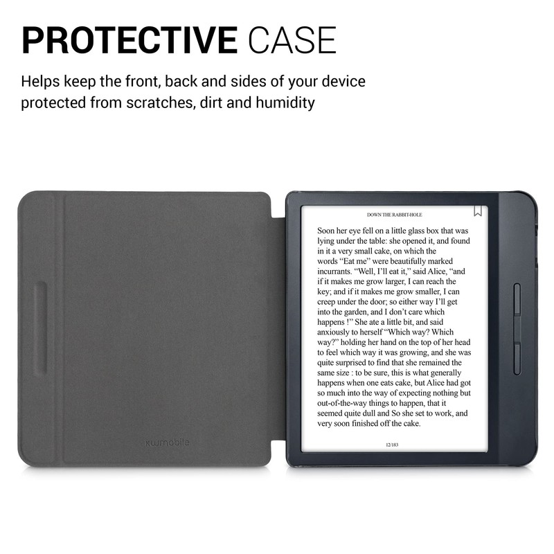 kwmobile Case Compatible with Kobo Libra H2O Case - eReader