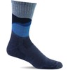 Sockwell Men's All Terrain Moderate Compression Sock, Denim - M/L