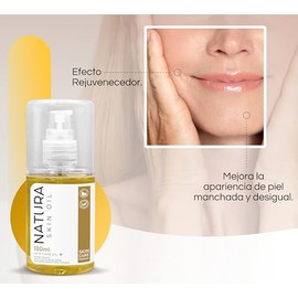 Aceite Corporal Hidratante | Natura Skin Oil 100ml. | Reafirma la Piel y Mejora la Apariencia de Cicatrices y Estrías | Ligero y No Grasoso, Hidrataci