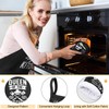Hoolerry 6 Pcs Kitchen Apron Dish Towels Oven Mitts and