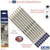 artline 10 x 4B Graded Artist Professional Pencils Write Draw