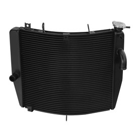 TCMT Black Aluminum Radiator Cooler Engine Cooling Fit For Kawasaki Ninja ZX10R ZX-10R ZX 10R 2011-2020