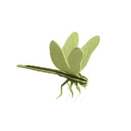 LOVI トンボ 3Dパズル - グリーンウッド - ポストカード - 10cm