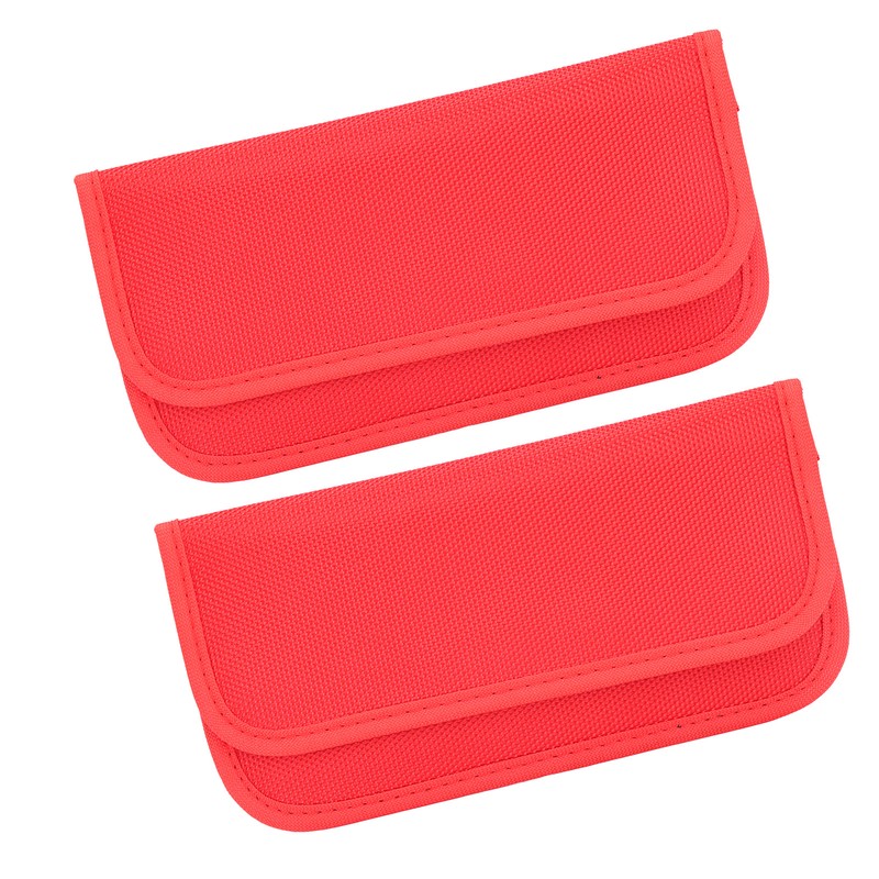 2pcs Signal Blocking Pouch Anti Theft Tracking Reduce Radiation Privacy
