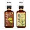 DAANA Mustard Oil for Skin: Certified USDA Organic, Extra Virgin,