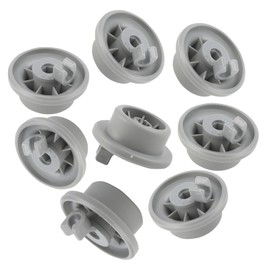 Basket Wheels for Dishwashers Set of 8 Dishwasher Wheels Universal Basket Wheels - Dishwasher Replacement Lower Basket Wheels - Dishwasher Replacement Parts for Many Standard Bosch & Siemens