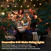 25FT Outdoor G40 LED Globe String Lights Dimmable Waterproof Shatterproof
