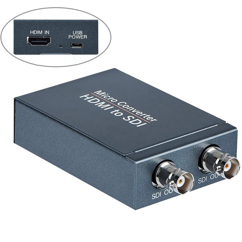 tunghey HDMI to SDI Converter, HDMI in Two SDI Output