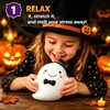 SANTIFY Bollo de Vapor Antiestrés Halloween – Figura Decorativa