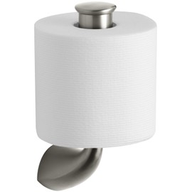 KOHLER K-37056-BN Alteo Vertical Tissue Holder, Vibrant Brushed Nickel