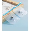 YOGEERNIC Adhesive Hooks for Wall(13lb Max), Wall Hangers without Nails
