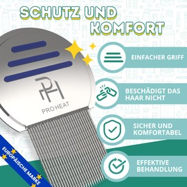 Professional Lice and Nit Needle Lice Comb for Kids Nits and Lice Removal Comb