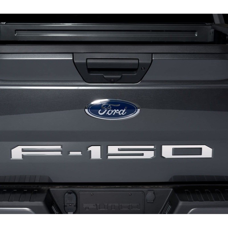 Putco Ford F-150 Tailgate Lettering Kit - Stainless Steel -