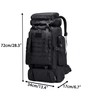 YFREAL 80L Hiking Camping Backpack,Hunting Backpack for Outdoor,Backpack Waterproof,Tactical Backpack