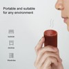 15Pcs Wooden Essential Oil Diffuser Rosewood Portable Mini Round Aromatherapy