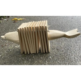 Unbranded traditional dolphin music instrument Shaped Clacker  bali indonesia