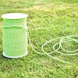 5mm Reflective Nylon Cord 164 Feet(50m) Long High Strength Tent Guyline Rope with Bobbin, High-Visibility Tent Rope Guy Lines for Rain Tarps, Tents, Hiking, Camping & Survival Gear,Outdoor Packaging