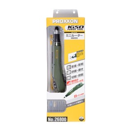 PROXXON No.26800 Mini Router MM30 Pen-shaped Mini Router with Compact Powerful Motor, Adjustable Rotation Speed with Stepless Electronic Control