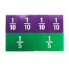 EAI Education Fraction Tiles with Tray: Set of 51